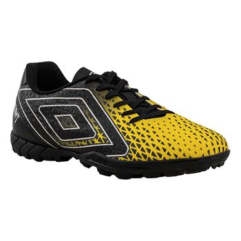 Chuteira-Campo-Amarelo-Preto-e-Branco-Mutant-|-Umbro-Tamanho--39---Cor--AMARELO-0